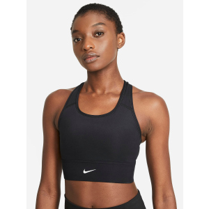 Спортивний топ Nike W Nk Swoosh Long Line Bra CZ4496-010 L (194502725797) надійний