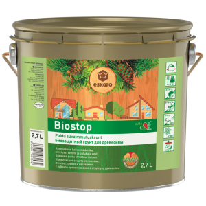 Пропитка (антисептик) Aura Biostop бесцветный 2.7 л