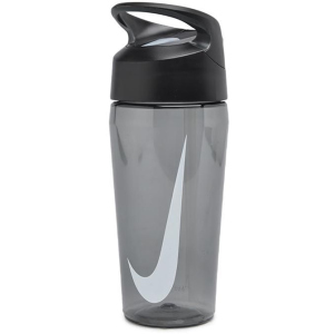 Пляшка для води Nike TR Hypercharge Straw Bottle 16 Oz 473 мл Сіра (887791328663) краща модель в Хмельницькому