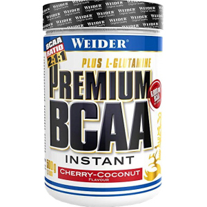 купити Амінокислота Weider Premium BCAA Cherry-Coconut 500 г (4044782317013)