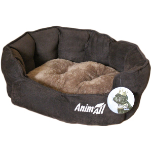 Лежанка для собак и кошек AnimAll Ат 1123 Royal M Chocolate 53 x 47 x 21 см (2000981181123) лучшая модель в Хмельницком