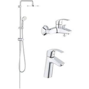 Набір змішувачів GROHE Eurosmart 123389M (23324001+27389002+33300002) ТОП в Хмельницькому