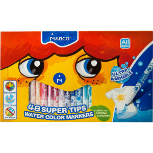 Фломастеры Marco Super Washable 48 цветов (1630-48CB) в Хмельницком