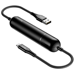 УМБ Baseus Energy Two-in-one Power Bank with Lightning Cable Black (CALXU-01) в Хмельницком