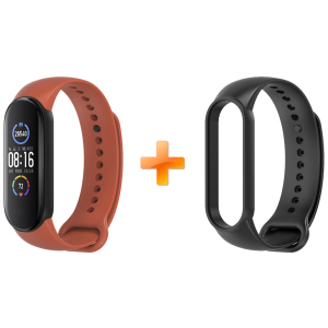 Xiaomi Mi Band 5 MiJobs Dual Color Orange/Black (MJ5-DSS014OB) ТОП в Хмельницком