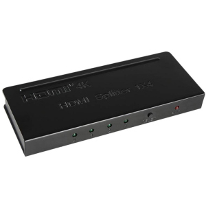 Спліттер PowerPlant HDSP4-M HDMI 1x4 V1.4, 4K (CA911509) в Хмельницькому