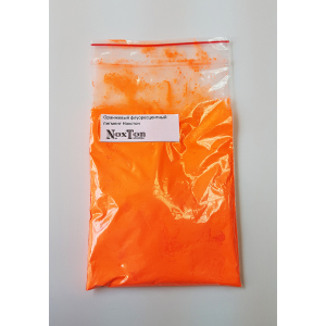 Флуоресцентный (ультрафиолетовый) пигмент Нокстон Оранжевый (Оранжевое свечение в УФ) 100 г ТОП в Хмельницком