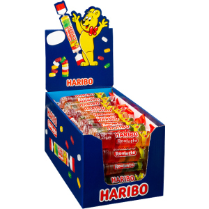 Упаковка жувальних цукерок Haribo Roulette 50 шт х 25 г (4001686372234) в Хмельницькому