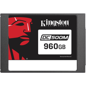 Kingston DC500M 960GB 2.5" SATAIII 3D TLC (SEDC500M/960G) краща модель в Хмельницькому