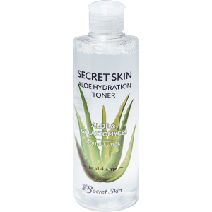 Зволожуючий тонер для обличчя з екстрактом алое Secret Skin Aloe Hydration Toner 250 мл (8809540516673) рейтинг