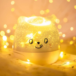 Музичний проектор-нічник "Котик" 3DTOYSLAMP ТОП в Хмельницькому