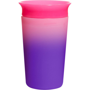 Чашка-непроливайка Munchkin Miracle 360° Color Розовая 266 мл (44123.02) надежный