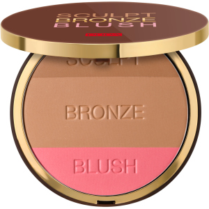 хорошая модель Румяна Pupa Sculpt Bronze Blush №001 Light Skin 30 г (8011607334674)