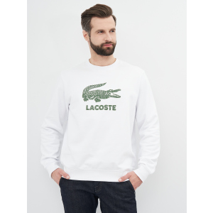 Світшот Lacoste SH0065-001 2XL (T7) White (3665926027189) в Хмельницькому