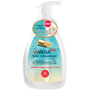 Пенка для лица Белкосмекс Очищающая Omega 369 260 г (4810090009939) в Хмельницком