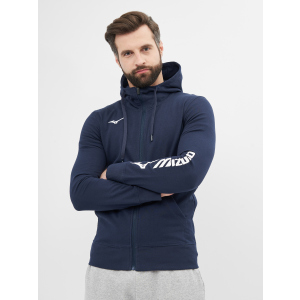 Спортивна кофта Mizuno 32EC7B7014 S Синя (5054698393444) ТОП в Хмельницькому