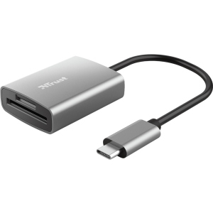 USB-хаб Trust Aluminum USB-C Card Reader (24136) ТОП в Хмельницькому