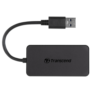 USB-хаб 4-портовий Transcend USB 3.1 Gen 1 (TS-HUB2K) ТОП в Хмельницькому