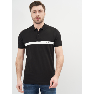 Поло Calvin Klein Jeans Horizontal Ck Panel Polo J30J317328-BEH XL Pvh Black (8719853574706)