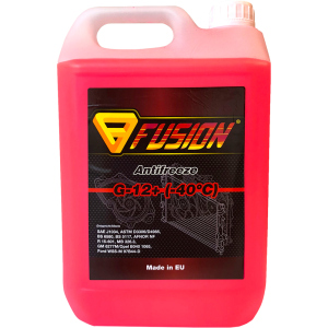 Антифриз Fusion Antifreeze G-12 -40 5 л Красный (F40G12/5) надежный