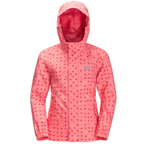 Ветровка Jack Wolfskin Tucan Dotted Jacket Kids 1608891-8296 140 см (4060477841472) лучшая модель в Хмельницком