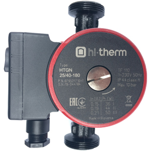 Циркуляционный насос Hi-Therm HTGN 25/40-180 + гайки (HTGN 25/40-180/1)