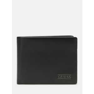 Мужское портмоне кожаное Guess SM2510-LEA24 Black (7613395753203) в Хмельницком