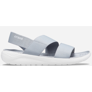 Сандалії Crocs Jibbitz Womens LiteRide Stretch Sandal 206081-00J-W7 37-38 23.8 см Light Grey/White (9001057683704_191448503915) ТОП в Хмельницькому