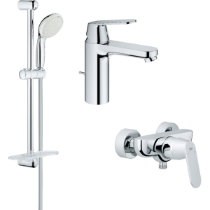 Набір змішувачів GROHE Eurosmart Cosmopolitan 126114M краща модель в Хмельницькому