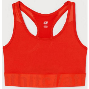 Спортивный топ H&M Sport 0739347-0 M Оранжевый (2000001552551) лучшая модель в Хмельницком