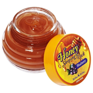 Нічна медова маска Чорниця Holika Holika Honey Sleeping Pack 90 мл (8806334333317) в Хмельницькому