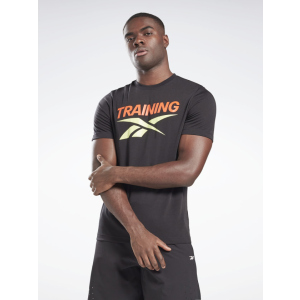 Футболка Reebok Training Vector GI8399 XL Black (4064047994889) надежный