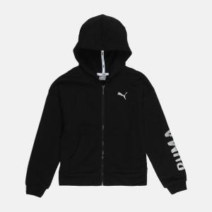 Толстовка дитяча Puma Alpha Sweat Jacket 58136601 140 см Black (4062451047795) ТОП в Хмельницькому