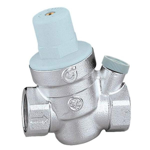 Редуктор тиску Caleffi DN 1/2" (60° С) мембранний з гніздом для манометра (533441) ТОП в Хмельницькому