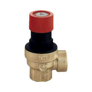 Запобіжний клапан Caleffi DN 1/2" (1,5 бара) для систем опалення (513415) краща модель в Хмельницькому