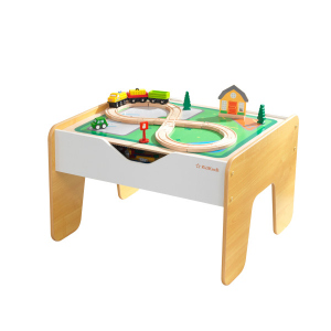 Дерев'яний ігровий стіл KidKraft з дошкою для конструкторів (10039) надійний