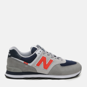 Кросівки New Balance 574 ML574SO2 39 ​​(7) 25 см Сірі з червоним (195173190549) в Хмельницькому