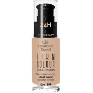 Тональна основа Constance Carroll FIRM COLOUR Foundation з SPF та Q10 03 beige medium 30 мл (5902249466263) краща модель в Хмельницькому