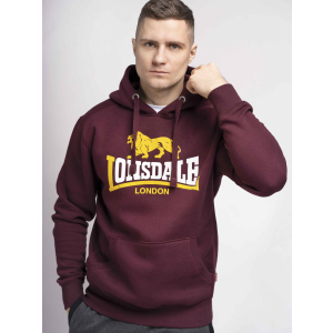 Худі Lonsdale THURNING 116030-2003 XL OxBlood (4251522353372) ТОП в Хмельницькому