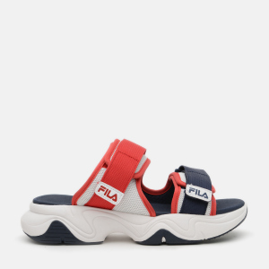 Шльопанці Fila Nebula Mule W Women's Sandals 108216-WH 38 24 см Білі з червоним (4670036663300)