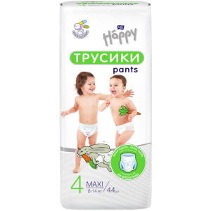 Підгузки-трусики дитячі Bella Baby Happy Maxi 8-14 кг 44 шт (5900516603236) ТОП в Хмельницькому