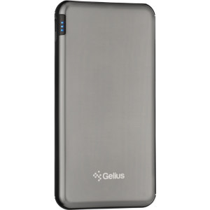 УМБ Gelius Pro UltraThinSteel GP-PB10210 10000 mAh Silver (2099900826191)