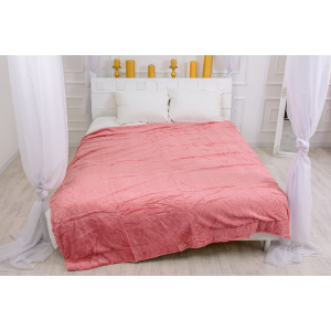 Плед MirSon №1003 Damask Pink 150x200 (2200002979979) краща модель в Хмельницькому