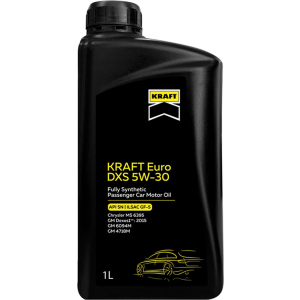 Моторное масло Kraft Euro DXS 5W-30, 1 л (708135) рейтинг