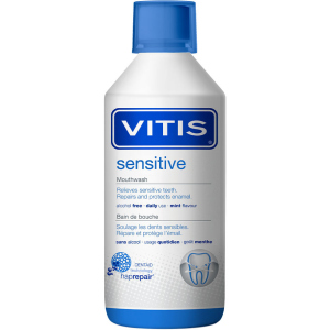 Ополаскиватель для полости рта Dentaid Vitis Sensitive 500 мл (36190) (8427426061958) ТОП в Хмельницком