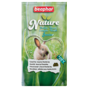 Беззерновий корм для кроленят Beaphar Nature Rabbit з тимофіївкою 1.25 кг (8711231101771) ТОП в Хмельницькому