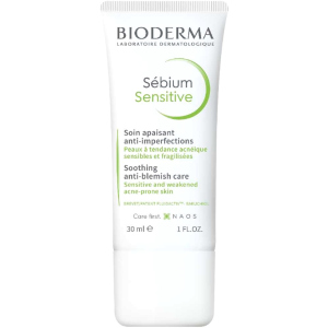 Крем Bioderma Sebium Sensitive 30 мл (3401360106994) краща модель в Хмельницькому