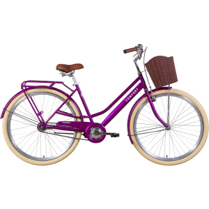 Велосипед Dorozhnik COMFORT FEMALE Velosteel 28" 19.5" 2021 Фіолетовий (OPS-D-28-196) краща модель в Хмельницькому