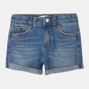 Шорти джинсові дитячі Levi's LVG Girlfriend Shorty Short 4E4536-MA3 140 см (3665115188837) ТОП в Хмельницькому