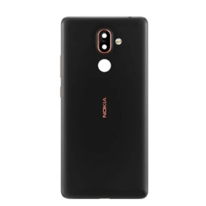 Задняя крышка для Nokia 7 Plus Dual Sim TA-1046, черная, Original рейтинг